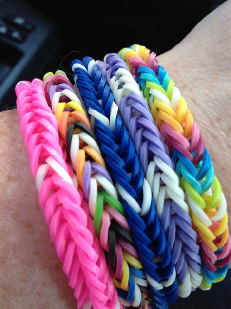 Pin by Sueboo's Designs on Rainbow loom fun | Rainbow loom bracelets ...