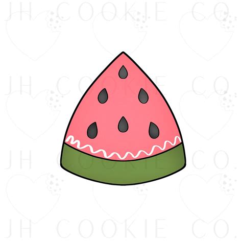 Chubby Watermelon - Cookie Cutter – The Cookie Mercantile