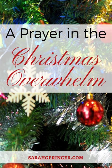 A Prayer for Peace in the Overwhelm - Sarah Geringer