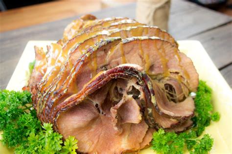 Roasted Ham with Maple Mustard Sauce | Saladmaster Recipes