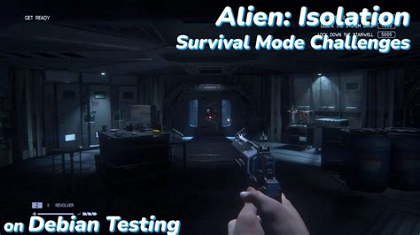 Alien: Isolation Survival Mode Challenges | Linux Gaming on Debian