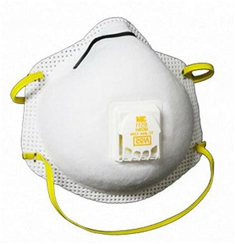 3M 8511PB1-A-PS Particulate N95 Respirator with Valve 10-Pack