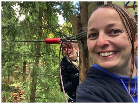 High Ropes Climbing & Zip Lining at Go Ape Thetford Forest - England ...