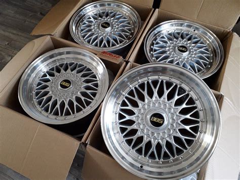 18" INCH BBS LM RS STYLE ALLOY WHEELS R18 ALLOYS 5X112 MERCEDES VW GOLF ...