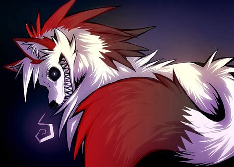 Demon wolf by Heinee-The-Wolf on DeviantArt