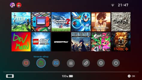 Custom Nintendo Switch Home Themes Now Possible Through Homebrew ...