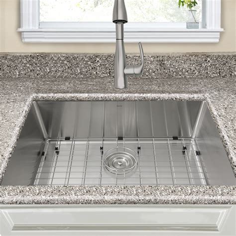 Nantucket Sinks SR2818-16 Rectangle undermount Stainless Steel Kitchen Sink