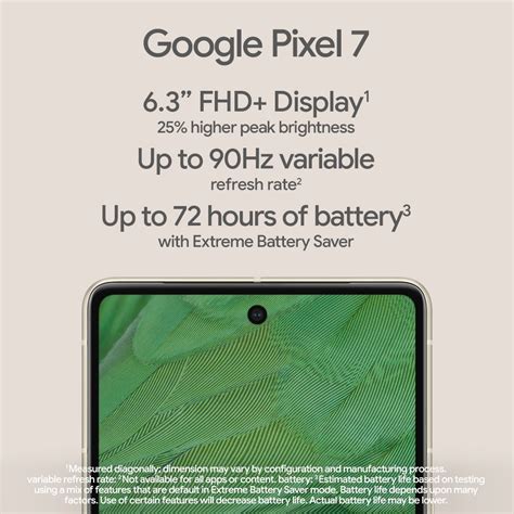 Anthony on Twitter: "Google Pixel 7 series, now with up to 72 hours of ...