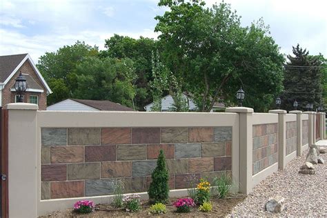 Stone Wall Panels & Fencing - Use Advanced Precast Concrete Forming ...