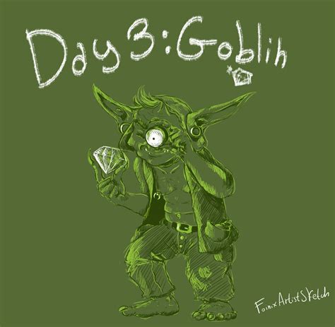 Day 3: Goblin - Halloween Contest by Fasy-Channel on DeviantArt