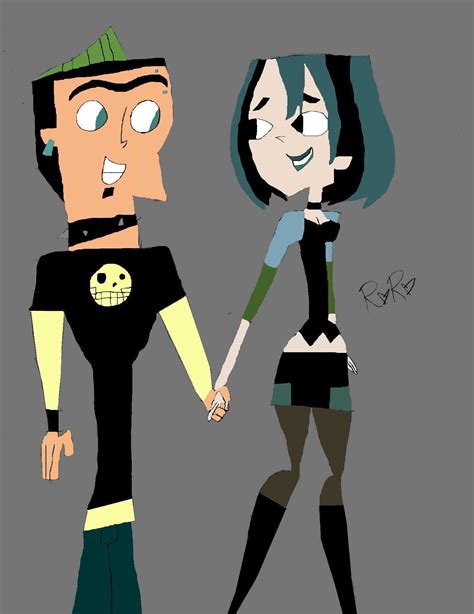 Gwen and Duncan colored - Total Drama Island Fan Art (6487834) - Fanpop