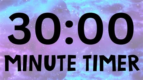 30 Minute Timer - YouTube