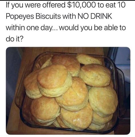 Could You Do It Tho? | Popeyes Biscuits | Know Your Meme