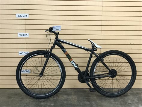 BLACK MONGOOSE EXCURSION FRONT SUSPENSION MOUNTAIN BIKE - Able Auctions