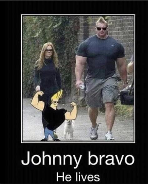 This dude opens jars with ease | Johnny Bravo | Know Your Meme