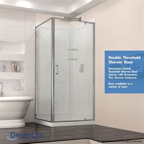 Corner Drain Acrylic Shower Base (BD-2003) - Shower Base with Corner ...