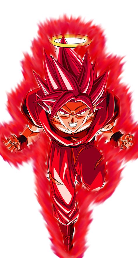 Super Kaioken Goku (Aura) by inglip007 on DeviantArt