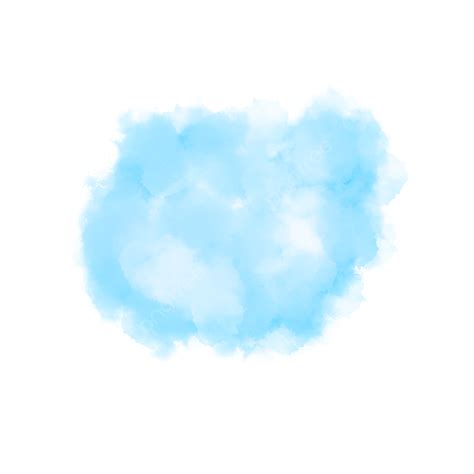 Blue Sky Watercolor Brush, Blue Sky, Watercolor Brush, Watercolor ...