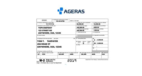 How To Fill Out a W-2 Form? | A Guide to the IRS Form W-2 | Ageras