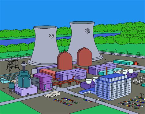 The Simpsons Springfields Nuclear Power Plant by JAM3SJH3 on DeviantArt