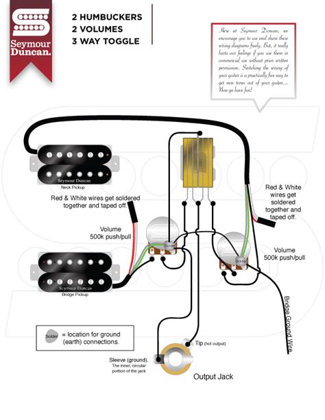 Guitar Wiring Diagrams Dual Humbucker