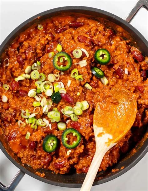 Best Texas Chili Beans Recipe with easy steps - Contentedness Cooking