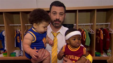 Jimmy Kimmel interviews baby Steph Curry and Baby Lebron James - ABC7 ...