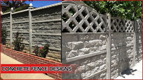 Aggregate 127+ decorative concrete fence panels best - seven.edu.vn