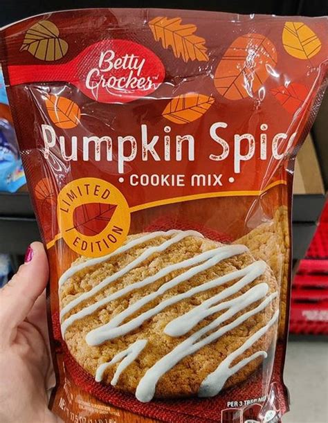 Betty Crocker Pumpkin Spice cookie mix! | Cookie mix, Pumpkin spice ...