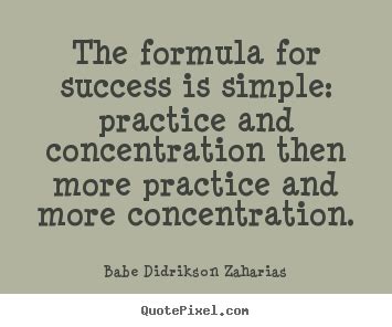 Quotes about Practice and success (74 quotes)