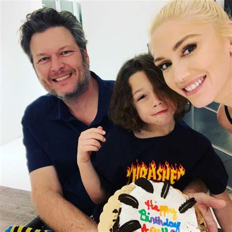 Gwen Stefani and Blake Shelton Celebrate Her Son Apollo's Birthday