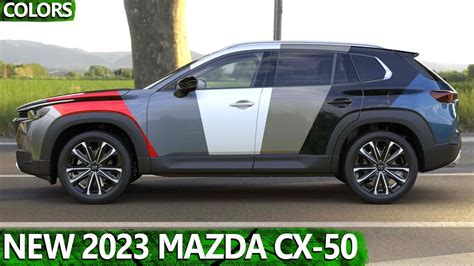 2023 Mazda CX-50 - COLORS | 2023 Mazda CX-50 Premium Plus - YouTube