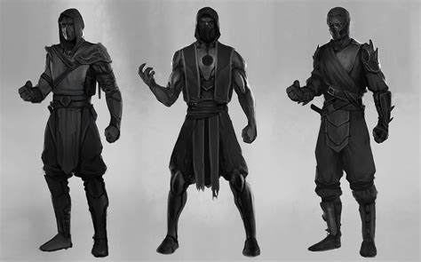 Noob Saibot Outfit Art from Mortal Kombat 11 #art #artwork #gaming # ...