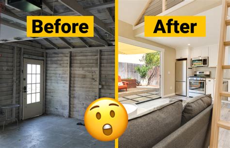 6 Shocking Garage Conversion Before and After Photos - Maxable