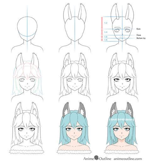 How To Draw Wolf Ears Anime All you need is a pencil and paper to get ...