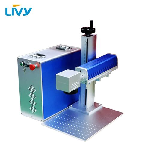 20W/30W/50W CNC LIVY fiber laser marking machine stainless steel laser ...