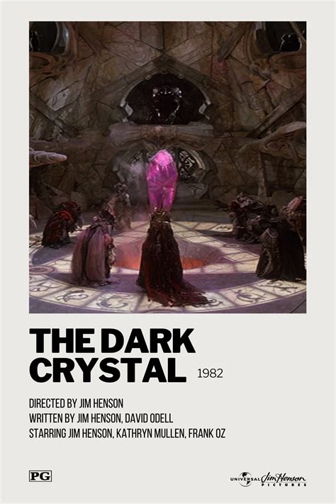 The Dark Crystal Polaroid Movie Poster | The dark crystal, Dark crystal ...