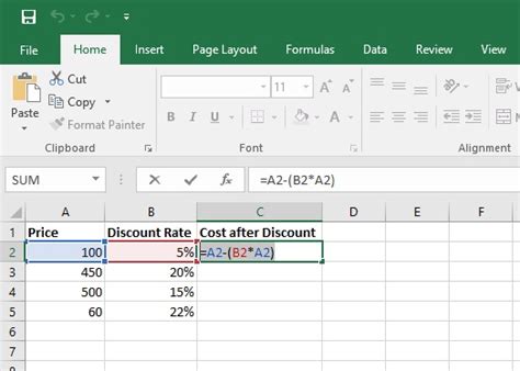 How To Calculate Discount Percentage In Excel - Haiper