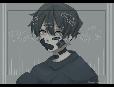 Dark Aesthetic Anime Boy