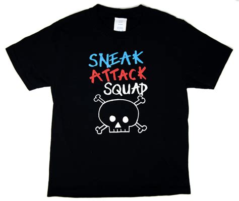 Official Sneak Attack Squad T-Shirt – The Extreme Toys Store