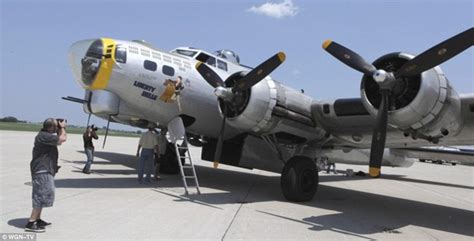 Vintage B-17 Flying Fortress crashes with seven people aboard | Daily ...