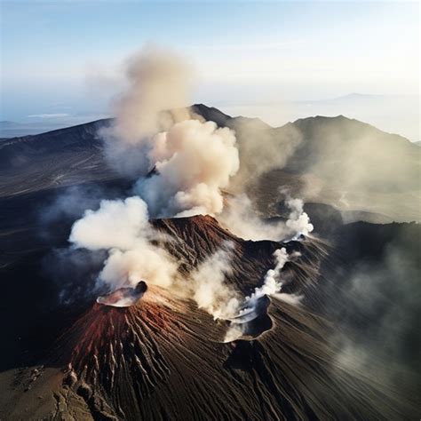 Volcano Eruption View - Download Free Photo Now - StockCake