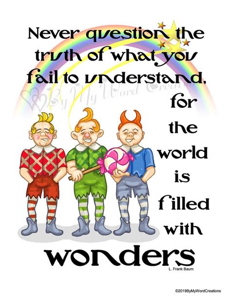 Wizard of Oz Art Munchkins Art Wizard of Oz Quote Munchkins | Etsy