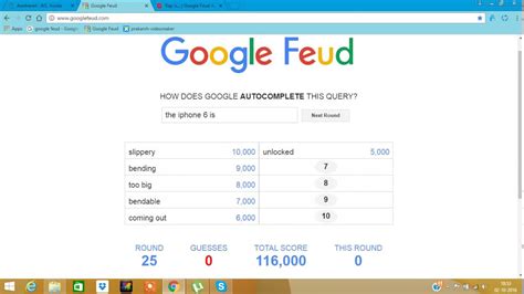 Google Feud Answers : I ran this through Google Feud and it didn't work ...