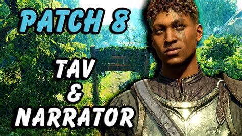 Baldur's Gate 3 Voice Lines: Patch 8 Tav & Narrator - YouTube