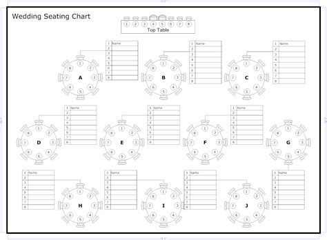 Seating Chart - Make a Seating Chart, Seating Chart Templates