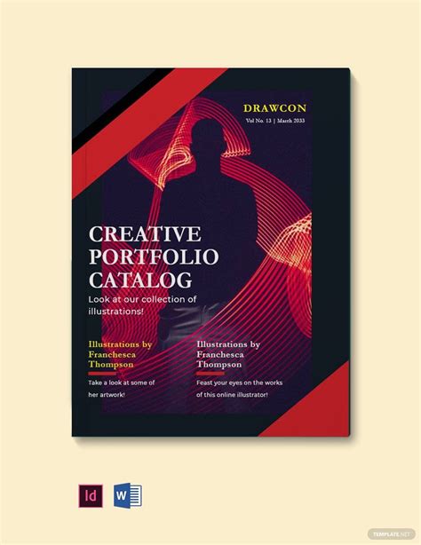 Creative Portfolio Catalog Template in InDesign, Word - Download ...