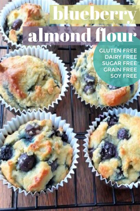 Paleo almond flour blueberry muffins – Artofit