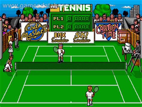 Pro Tennis Simulator - Commodore Amiga - Artwork - In Game