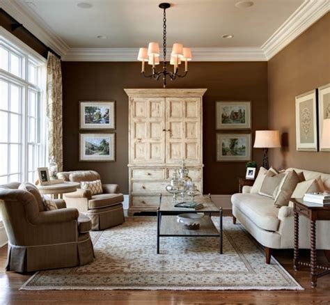 18 Timeless Living Room Designs With Combinations Of Brown Color